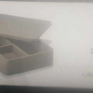 NWT Zone Denmark Sleek Pebble Grey Cement Organizer